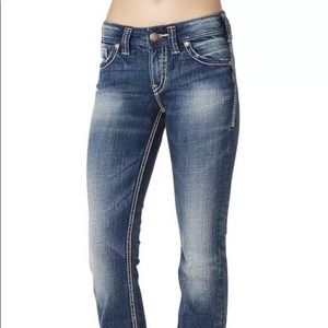 Silver Suki Flap Petite Jeans